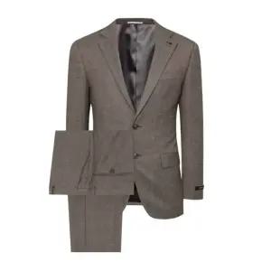 본 남성 F/W 마이크로 하운드투스 체크 윈터 수트 브라운 BN3WJA060PA160BR 381973