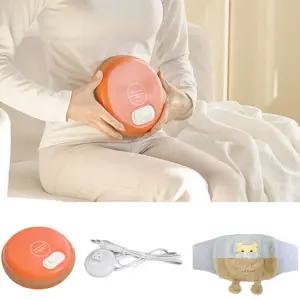 한양의료기 무선 충전식 온열 물찜질기 온수 복대형 어깨 복부 손 겸용