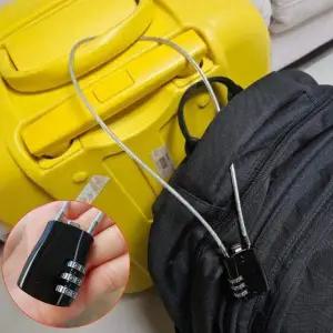 [셀러에이드]자전거 튼튼한 잠금장치 와이어 보안 자물쇠 도난방지