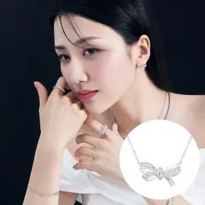 [박하선PICK] 보우보우 14K골드 랩그로운 다이아몬드 목걸이 FGDN1303WLAB