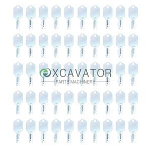 [호환제품] Mustang 166 굴삭기 키용 50pc 키 그레이더 도저 머스탱 부품  POSATGE