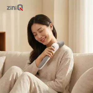 지니큐 무선휴대용 핸디형 마사지기 안마기 토탈바디케어 ZQ-700MB