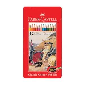 TBZ 파버카스텔)일반유성색연필 12색 틴케이스 115844) 샤프