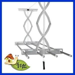 TBZ 둘더스 스텐봉 천정건조대 4단 천정건조대 이불건조대 건조대 베란다빨래건조대
