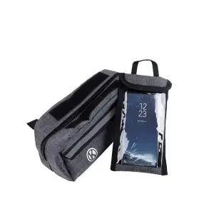 파우치 거치대 핸드폰 가방 수납 터치 프레임 자전거