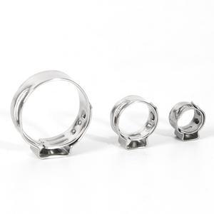 하이 퀄리티 스테인레스 스틸 304 단일 이어 호스 클램프 모음 키트, 510 개