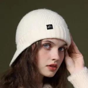 니트비니 숏 와치캡 모자 여성 겨울
