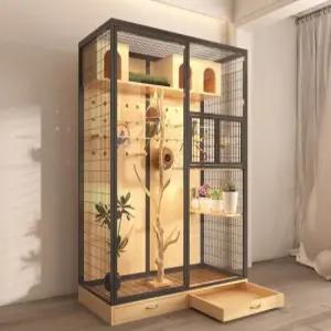 대형 새장 앵무새 사육장 날림장 둥지 놀이터 아크릴