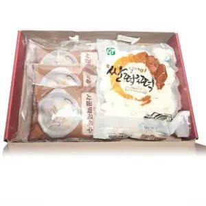 설날 선물세트 일반미 떡국 사골육수3개 박스포장