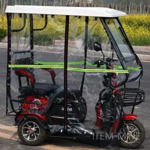 캐노피 전동차 스쿠터 차양 가리개 바이크 차양막 지붕 전기