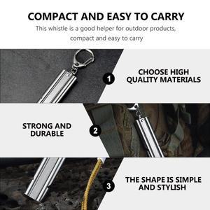 고데시벨 야외 비상 다기능 생존 심판 호루라기 금속 러닝 캠프용