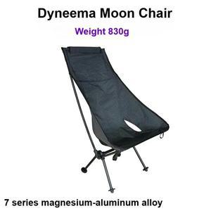 830g 제로 하이백 다이니마 문 체어 캠핑 X그립 플래드 패브릭 7 시리즈 베스트급 마그네슘 알루미늄 합금