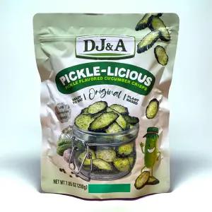 코스트코 피클칩 200g DJA 피클리셔스 크리스피 영양 간식 호주 오이과자 피클 칩