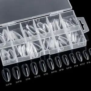 [하프클럽/]네일피스 네일팁 3종 투명 인조손톱