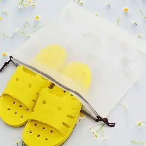 [하프클럽/]반투명 끈 파우치 XL