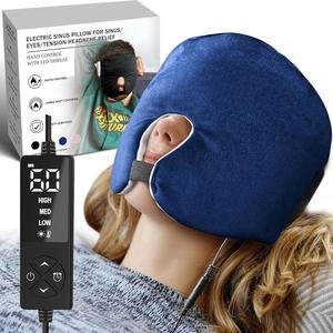 크레아트릴 긴장성 두통, 안구 건조증, , 수면 보조 및 압력 를 위한 풀커버 온열 마스크