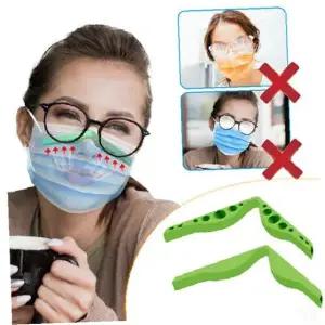 마스크 착용 안경 김서림 방지 패드 실리콘 밀착 코받침 안경테 고정 브릿지