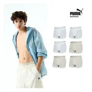 매장정품 푸마바디웨어 푸마 언더웨어남성 클린 스킨 프리컷 드로즈 6종 세트 1729170