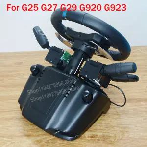 호환 레이싱 시뮬레이터 스티어링 휠 회전 신호 와이퍼 Logitech G25 G29 G27 G920 용 크루즈 점화 스위치