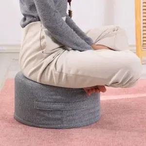 높은방석 다도 방석 바닥 키높이 스툴 카페 쿠션