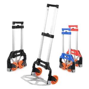 2단 접이식 쇼핑카트 핸드카트 적재 90kg 타입 MI-HCW90