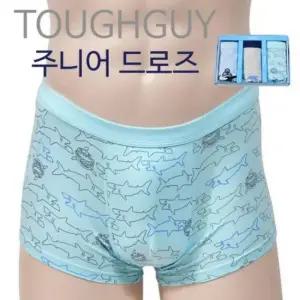 깜찍한 캐릭터 디자인 쾌적한 착용감의 주니어 남즈로즈 3매입