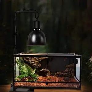 거북이 파충류 램프 스탠드 도마뱀 파충류 조명 스탠드 사육장 전구