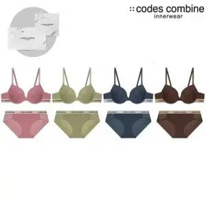코데즈컴바인 이너웨어 선물포장 여성 브라팬티 4종세트 BRBP961PKBGBRKH