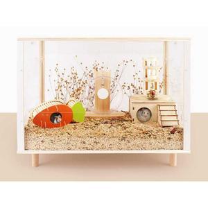 대형 용품 개구리 목재 벚꽃 가습대피방 왕달팽이 애완용거북이 꾸미기 은신처 램프