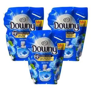다우니 고농축 섬유유연제 프레쉬 브리즈 리필 3L 3개