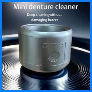 USB 전기 초음파 세척기 다기능 틀니 교정기 박스 세척기 투명 리테이너 치아 관리용