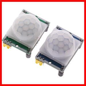 녹색 HC-SR501 라즈베리 파이 키트 + 케이스 용 arduino 용 IR 초전기 적외선 PIR 모션 센서 감지기 모듈