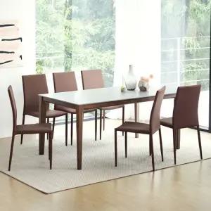 루마니아 젠 1600 1800 6인 세라믹 식탁세트 의자형 벤치형)