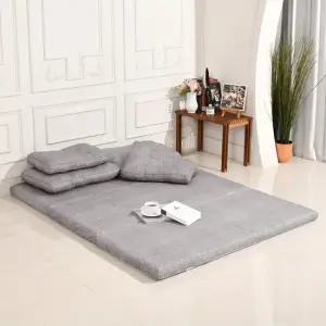 롱탄탄폼 3단 접이식 매트리스 손님용 접는 토퍼 1인 SS