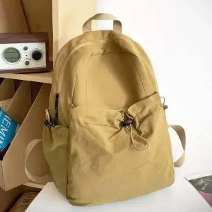 트렌디 링 대학생 랩 등교가방 가죽 스트 여성