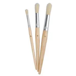 키즈아트붓 3종 세트 5호. 9호. 11호 어린이 미술준비물 교구 그림 학습 시간 미술용 수채화