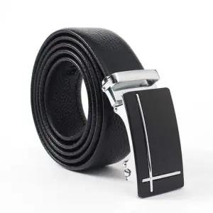위너맨 자동버클 남자 소가죽 허리띠