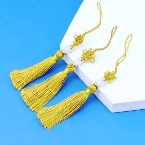 [하프클럽/]격자 전통수술 자재(금색)100개입x1봉