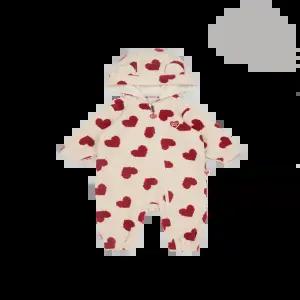 [벨리타앤보이즈] BB5WBS23RE 베이비BB하트울오버플리스 후드긴팔점프수트