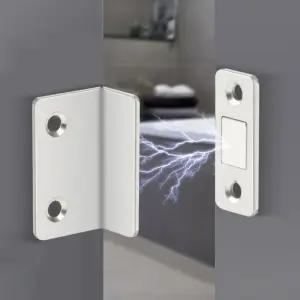 ㄱ자형 자석 빠찌링 도어캐치 문고리 경첩 도어캐치 도어스토퍼 자석캐치