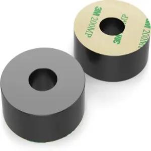 격리 소르보탄 진동 차단 세척기 70듀로(3M PSA 포함) (ID 0.5 - OD 1.5 두께 ) 4팩