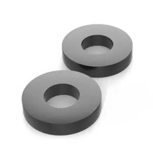 격리 소르보탄 진동 차단 세척기(ID 0.45 - OD 1.0 깊이 0.125 ) 4팩(50듀로미터(중형)