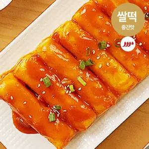중간맛 쌀떡(가래떡) 사계절떡볶이 떡볶이 떡볶기 떡복이 분식 간식 떡뽀끼