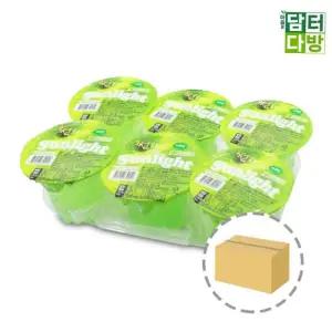 사과맛젤리 썬라이트 사과맛 푸딩젤리 (48개입) 180ml 1BOX