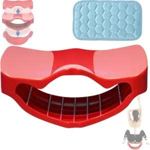 골반 정렬을 위한 KLMQZF 자세 쿠션과 인체공학적 의자 필라테스 장비 요가 웨지를 통해 슬루칭을 예방하고