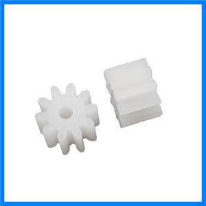 10 치아 0.7M POM 플라스틱 기어 6mm 두께 OD = 8.2mm 10T DIY 모터 액세서리 10Z 스퍼 피니언 102A
