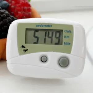 조깅 운동 등산 이동거리 칼로리 측정 허리 만보기등 디지털 LCD 휴대 만보계 헬스 시계 스포츠 추천 안전
