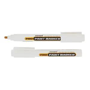 모나미-프로페인트 마카펜 PRO 은색 (타스(12EA))금속표면 나무 윈도우일러스트 장식용 다용도 산업용 현장