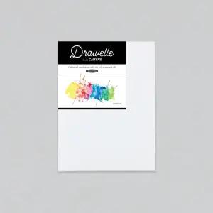 (드로웰) 아크릴 유화 무지캔버스 직사각 15x20cm 5개 묶음미술 그리기 면캔버스 천캔버스 보드 그림 왁구