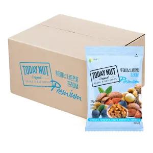 사무실간식.음료 투데이넛 너트한줌 프리미엄 믹스넛 20g 50봉